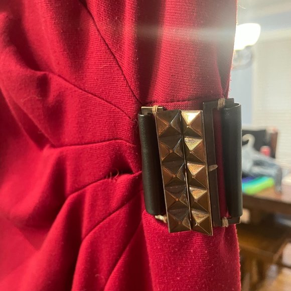 Red Dress Spense Size 10 - Picture 5 of 10